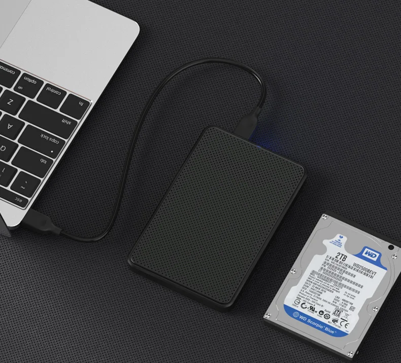 Blueendless 2,5 'внешний корпус HDD корпус пластиковый Sata USB HD Caddy USB жесткий диск коробка ноутбук внешний жесткий диск корпус
