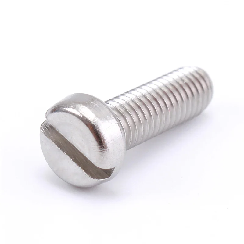 

M2 M3 M4 Stainless Steel Slotted Screws Machine Slotted Round Head Bolt Screw Cheese Pan Head H slot Anti-theft Security Screw