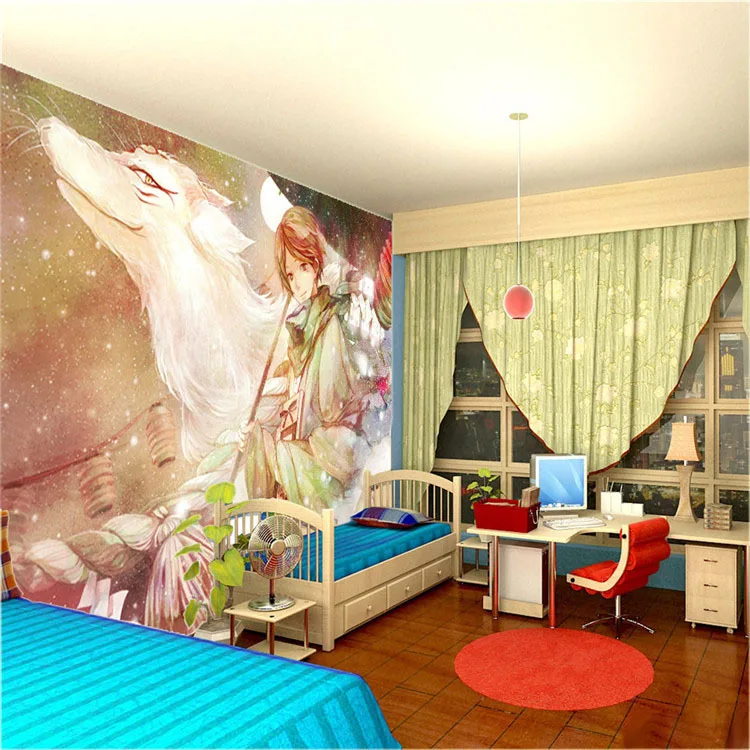 Пользовательские большие аниме фото обои декор комнаты книга друзей нацума