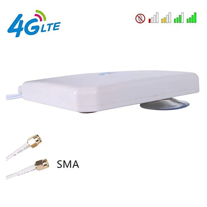 4G LTE Антенна 35dBi SMA разъем с большим диапазоном сети присоской для