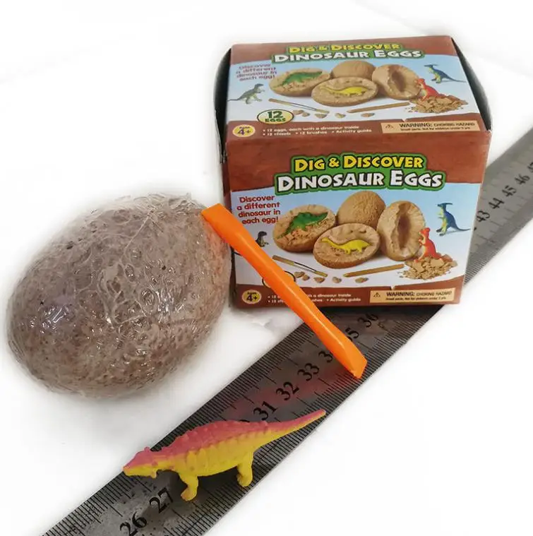 Динозавр яйцо игрушечный экскаватор набор уникальный динозавр яйца Пасхальная