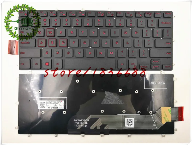 GYIYGY клавиатура для DELL 7378 7460 7466 5568 7569 7579 13 5000 7368 Клавиатура ноутбука|Клавиатуры