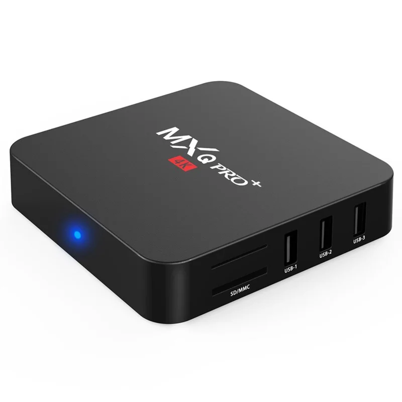 MXQ PRO ТВ коробка 4 К Android 7 1 Smart Reciever Amlogic S905X Quad Core ГБ 8 2 ГГц Wi Fi Декодер каналов