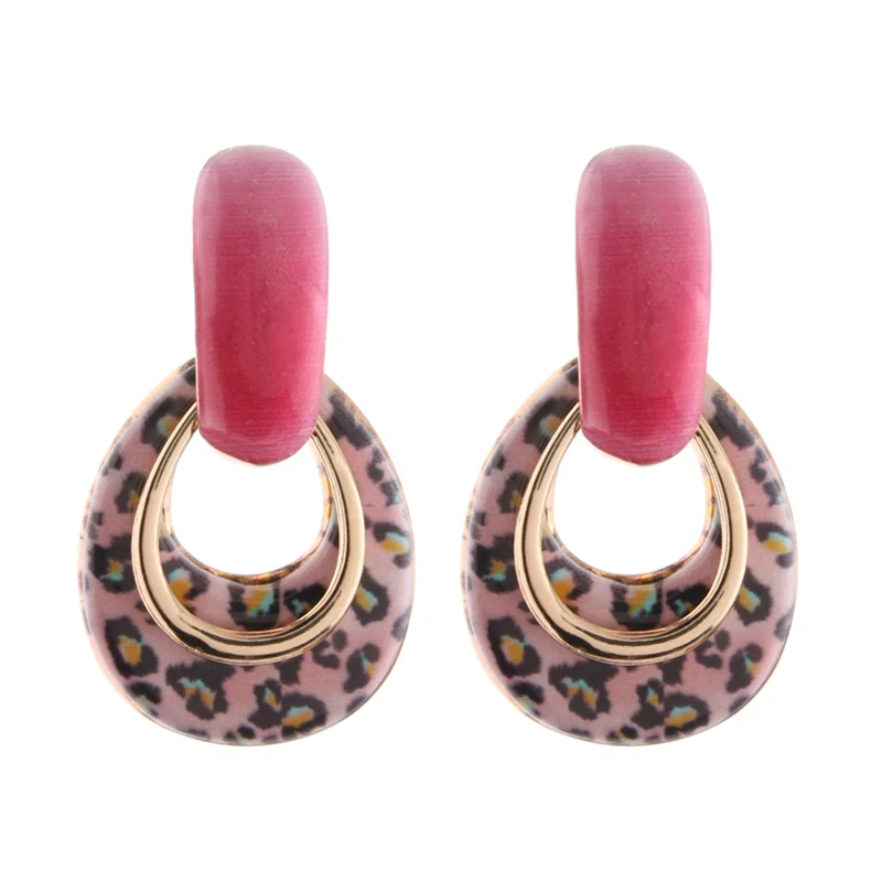 Женские богемные серьги NeeFu длинные висячие капельки из сплава с