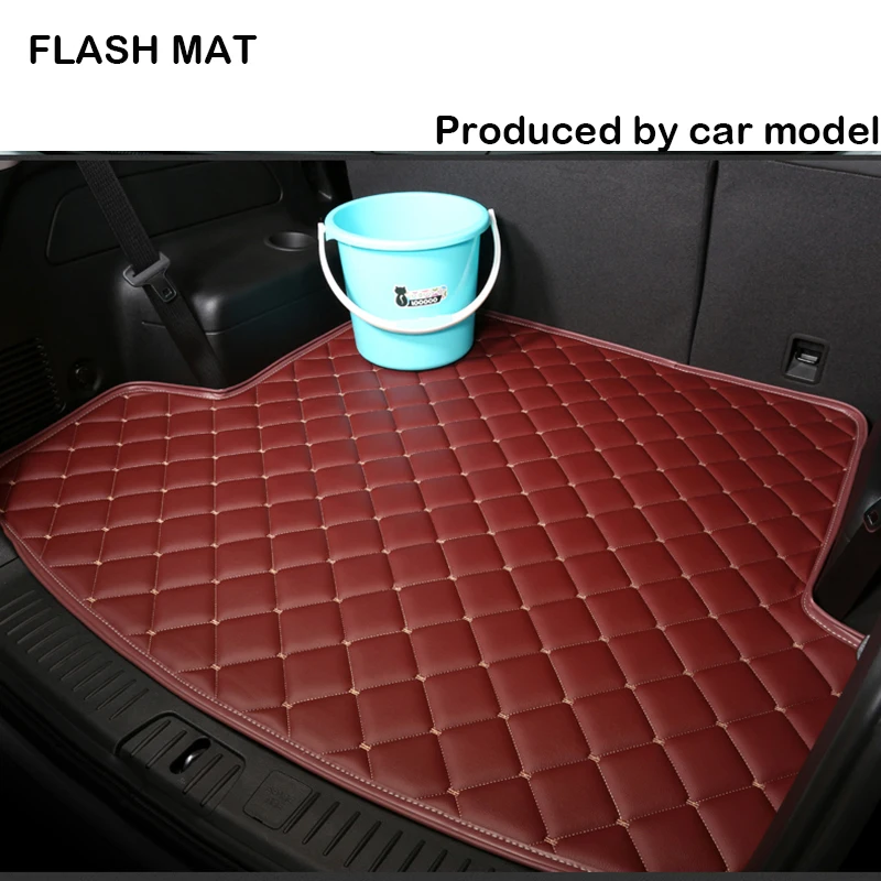 Автомобильный коврик для багажника vw polo аксессуары passat b5 b6 golf touran tiguan jetta