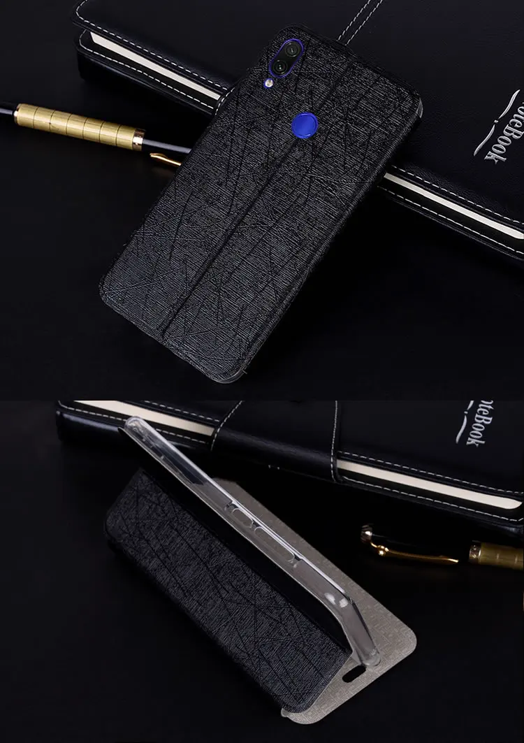 Чехол-книжка для Xiaomi Redmi Note 7 pro, чехол для Redmi 7, 7A, 8A, чехол с откидной крышкой, чехол-подставка из искусственной кожи для Xiaomi Redmi Note 8 pro, чехол
