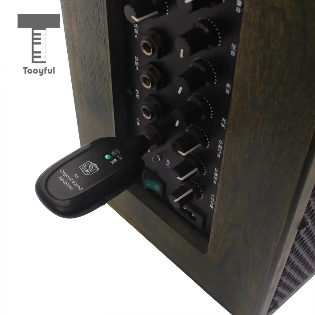 Tooyful UHF беспроводной цифровой аудио передатчик приемник Система USB кабель для