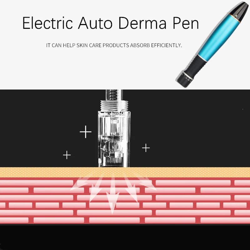 Dr ручка Ultima A1-C электрическая автоматическая Дерма ручка машина микро иглы бесплатно 12pin Дерма ручка игла для антивозрастного ухода за кожей лица
