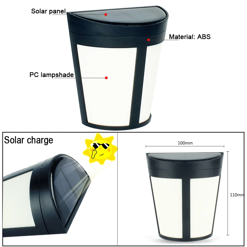 T LED Красочный солнечный уличный свет PIR датчик движения лампы для безопасности