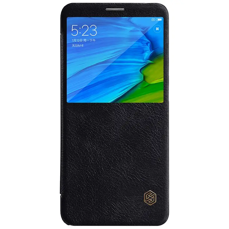 Чехол для Xiaomi Redmi Note 5 Pro умный кожаный чехол Nillkin винтажный книжка Pro|Чехлы-книжки| |