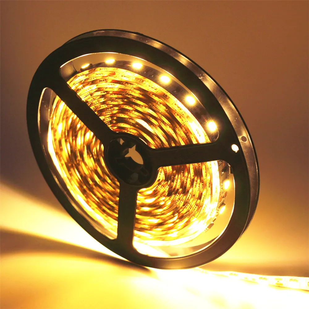Гибкая Водонепроницаемая светодиодная лента 12 В постоянного тока 1 м/5 м SMD 5050 60
