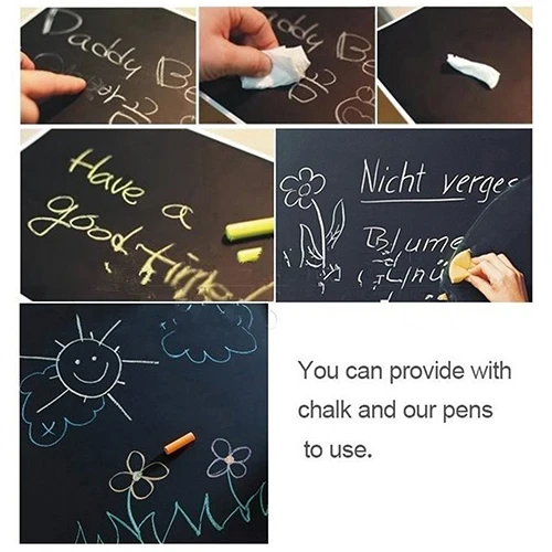 Настенные Стикеры для украшения дома и офиса меловая доска с месячным