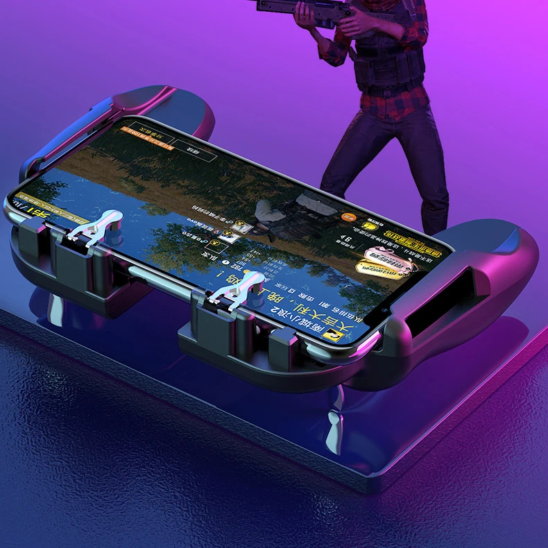 PUBG мобильный игровой контроллер dzhostk геймпад триггер Aim L1R1 джойстик для шутеров для IPhone Android телефон для игровой площадки аксессуары