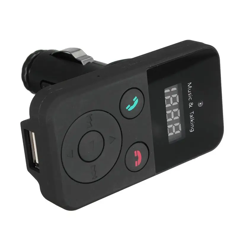 Lonleap Беспроводной Bluetooth Handsfree Car Kit ЖК дисплей FM передатчик модулятор