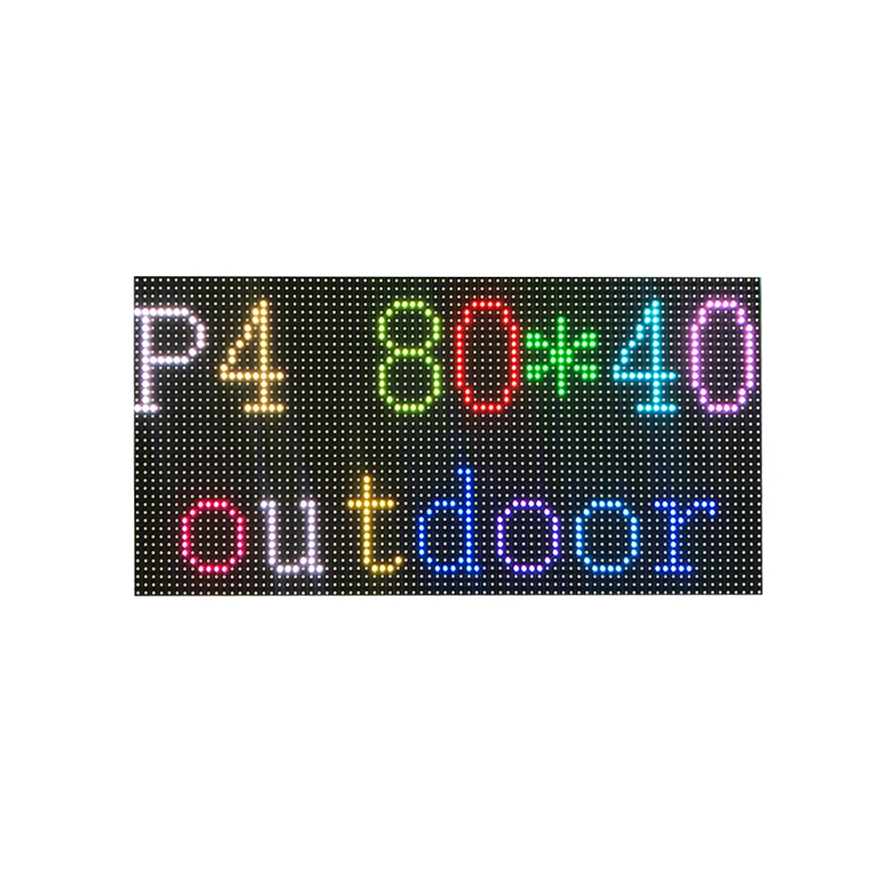 P4 SMD 3 в 1 RGB полноцветный светодиодный модуль дисплея наружная Светодиодная