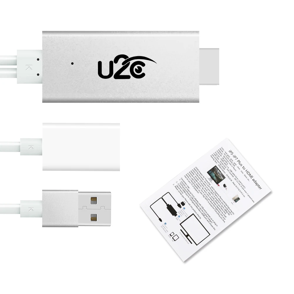 HDMI ТВ карта кабель Поддержка AirMirror Airplay только для Apple IOS iPhone iPad iPod (кабель Lightning не