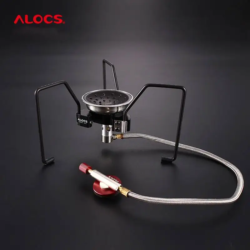 ALOCS Открытый складной Паук Стиль горелки кухонная печь Сплит Тип газовая портативная плита газовые плиты Туристическое оборудование