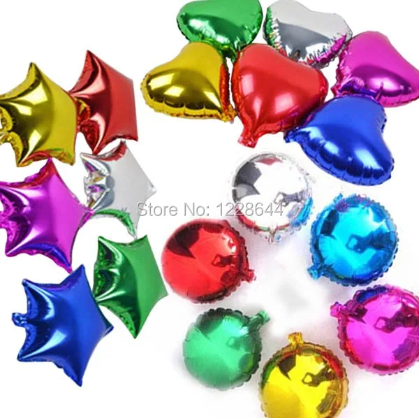 Свадебные украшения товары для вечеринок воздушные шары из алюминиевой фольги 10
