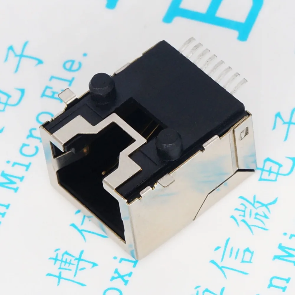 

10Pcs/Lot Rj45 Full Patch Rj45 Network Socket Female 8405-8P Patch Horizontal High 11.5Mm Network Socket