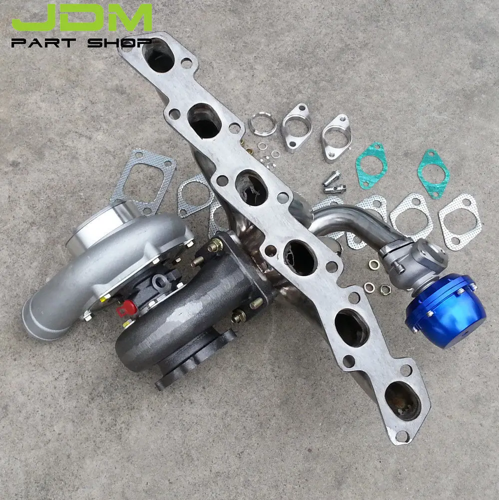 GT3582 Турбокомпрессор+ выпускной коллектор+ мусорный отсек для Nissan Skyline R33 R34 RB25DET RB20