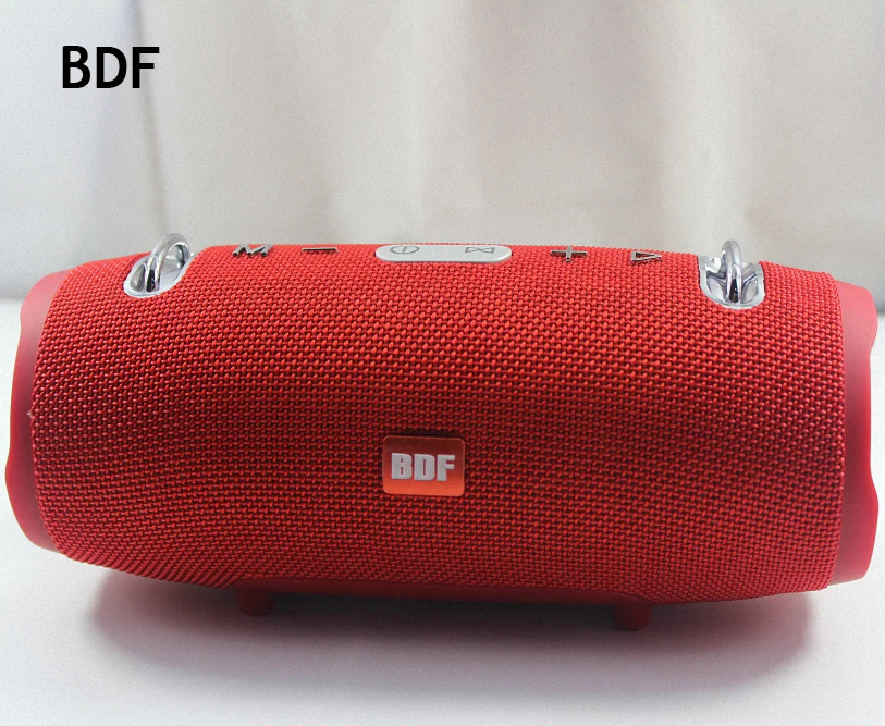 BDF портативный Bluetooth динамик сабвуфер беспроводной микрофон Колонка коробка