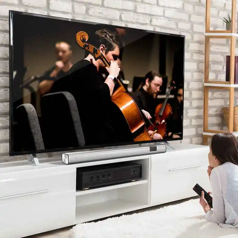BlitzWolf 60 Вт звуковая панель Smart Soundbar 2 1 аудио канал и сабвуфер 6 динамиков