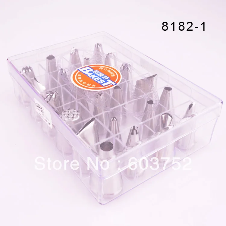 BAKEST 24 шт. в наборе кондитерские насадки из нержавеющей стали для глазировки