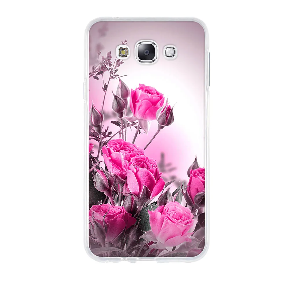 Чехол для Samsung Galaxy E7 мягкий силиконовый чехол из ТПУ E700 E7009 E700F защитный