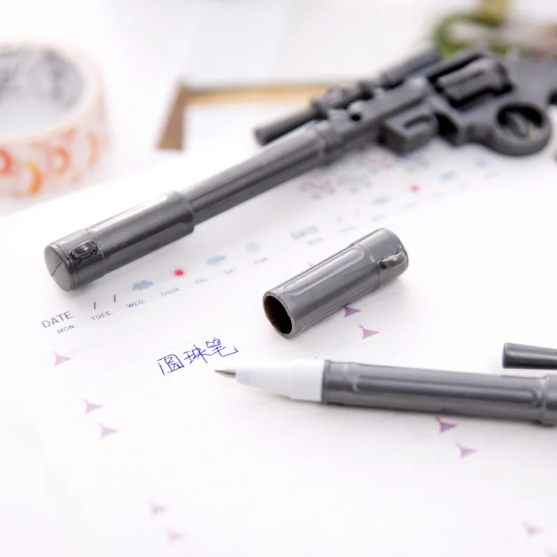 Творческий канцтовары шариковая ручка модель revolver масло шар-фигурка в помощь