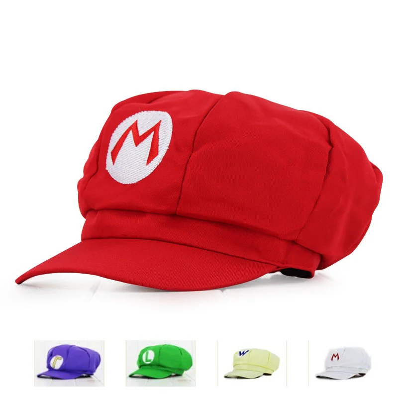 Шапка для косплея по мотивам игры Super Mario Odyssey шапка взрослых и детей Марио кепка