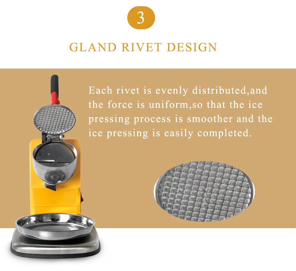 ITOP Коммерческая электрическая дробилка для льда бритва смузи машина