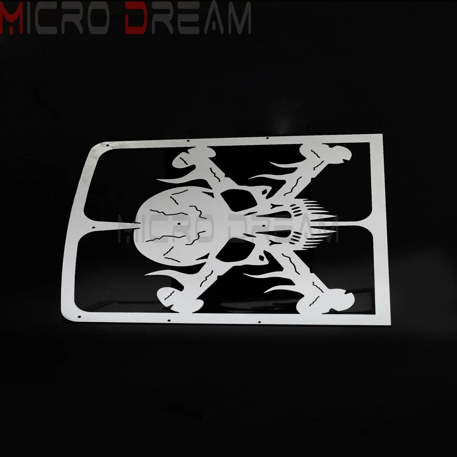 Хромированный радиатор-гриль из нержавеющей стали с черепом для Yamaha Banshee 1987-2012 |