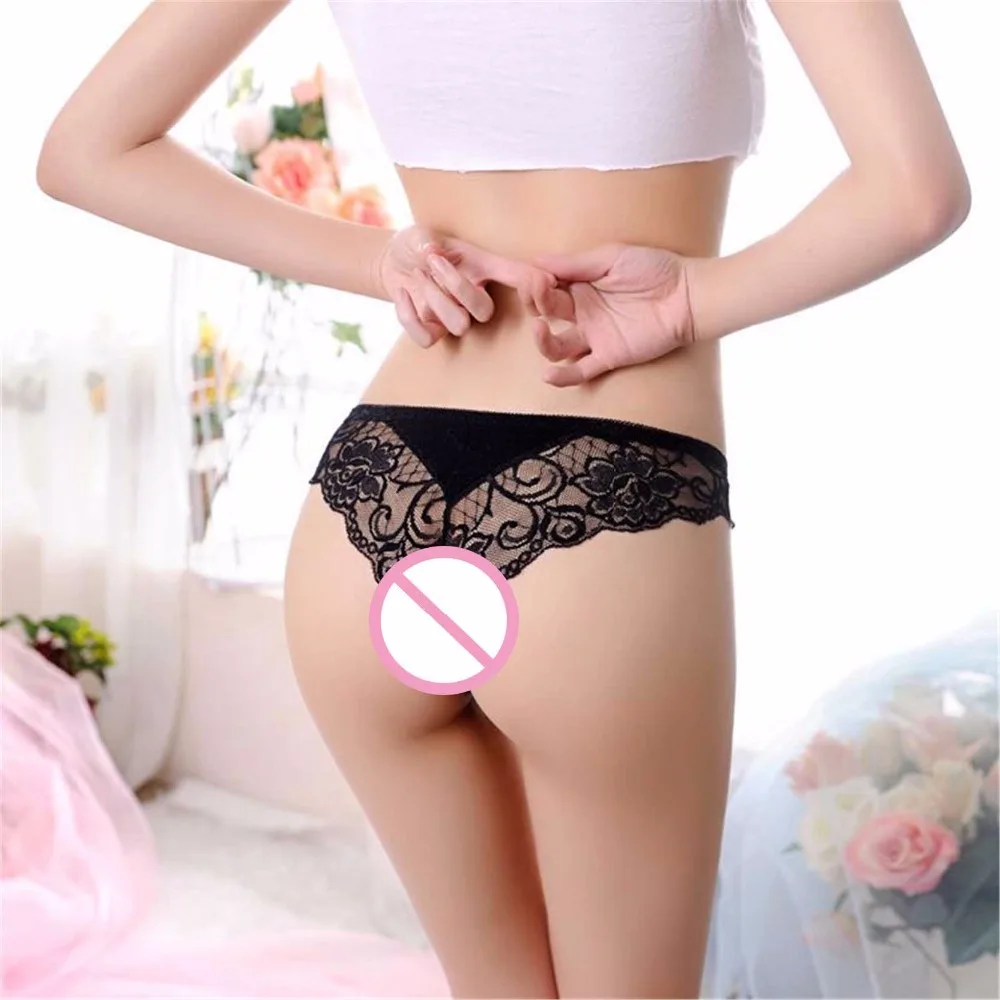3 шт./лот сексуальные женские трусы бесшовные v образный вырез кружевные с