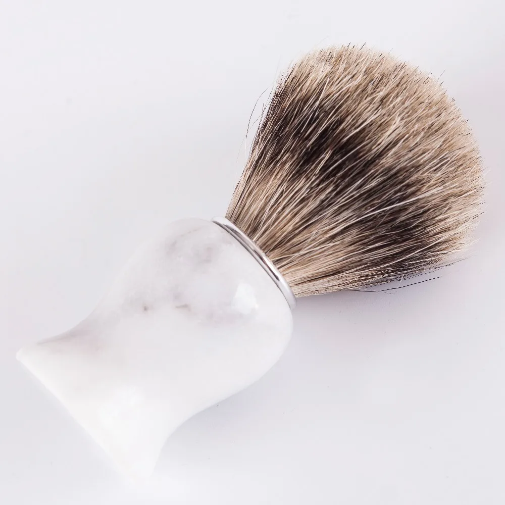 Художественный секрет высокое качество SV-585 барсук волосы Мраморная ручка борода