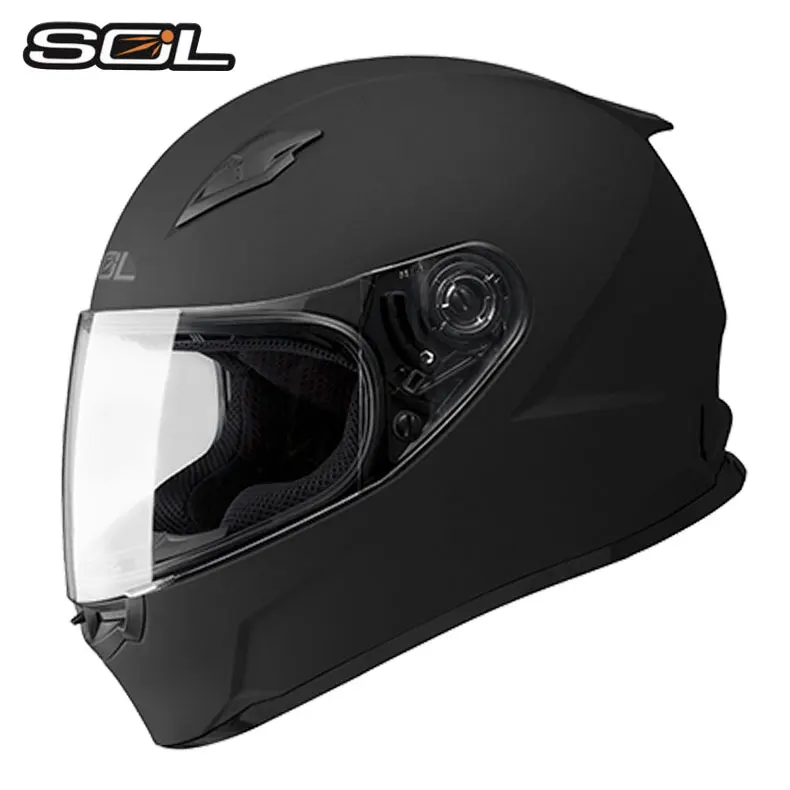 SOL moto rcycle шлем полный шлем для мужчин и женщин moto bike capacete highway moto шлем cicleta Casque moto Casco SF-2M - Цвет: 3