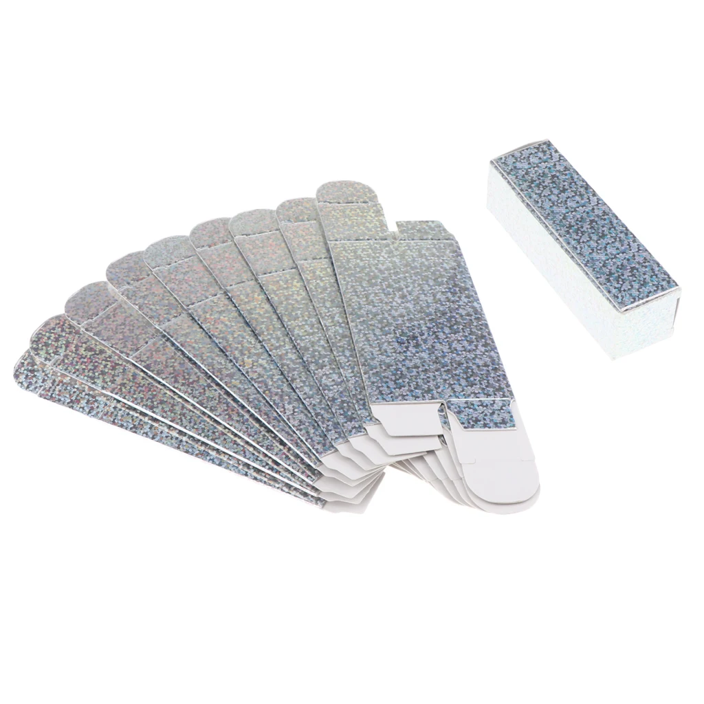 10 шт. губная помада блеск для губ упаковка бумажный чехол коробка поделок