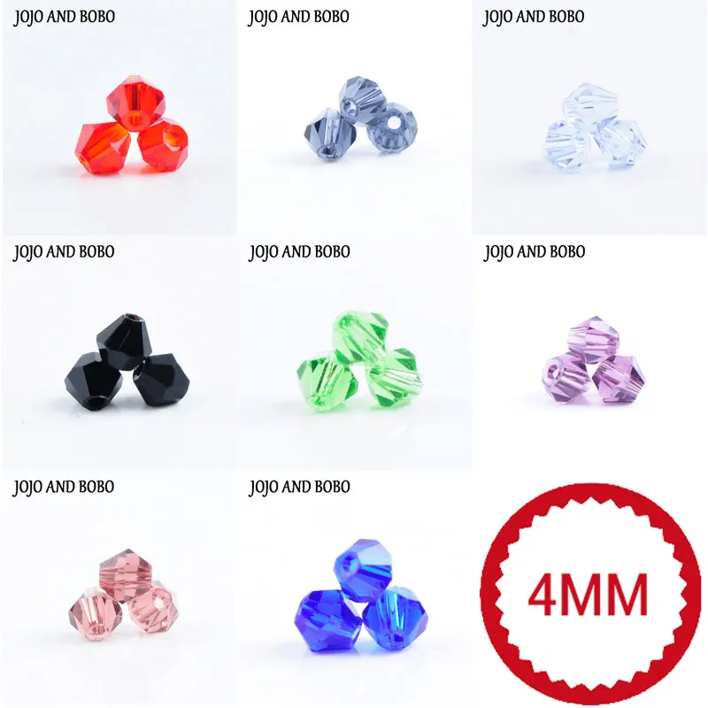 4 mm 117 pcs crystal beads Jewelry Accessories Crystal Glass Beads With holes DIY Bracelet Necklace | Украшения и аксессуары
