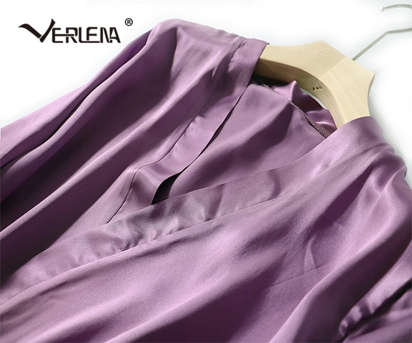 Женская пижама с v образным вырезом Verlena фиолетовая Пижама коротким рукавом и