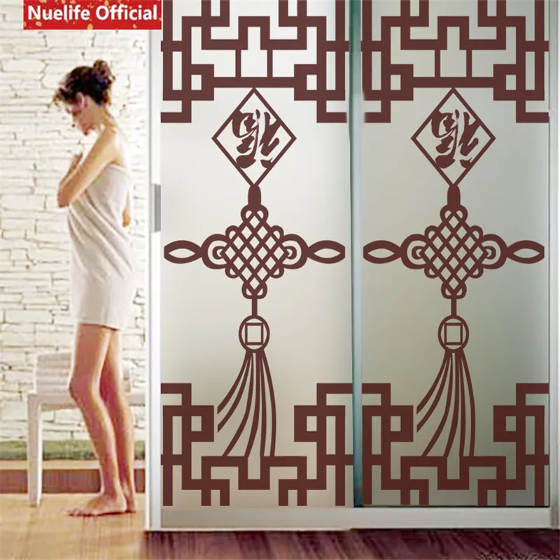 Индивидуальный размер китайский стиль Узелок Электростатическая матовая