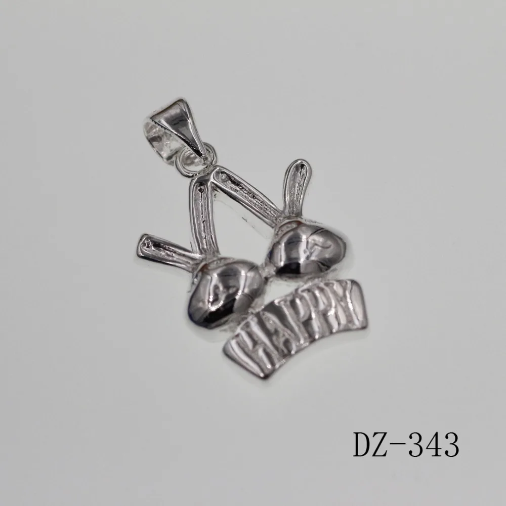 Женский кулон в виде кролика из серебра 925 пробы | Украшения и аксессуары