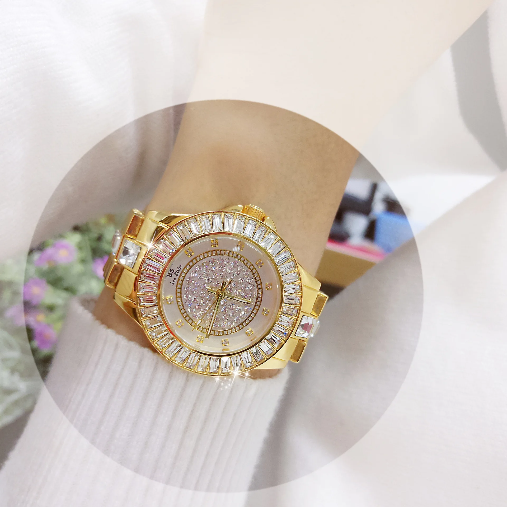 Женские часы Роскошные бриллиантовые Montre известные элегантные часы с наручным браслетом женские наручные часы Relogios Femininos saat Silver Wach