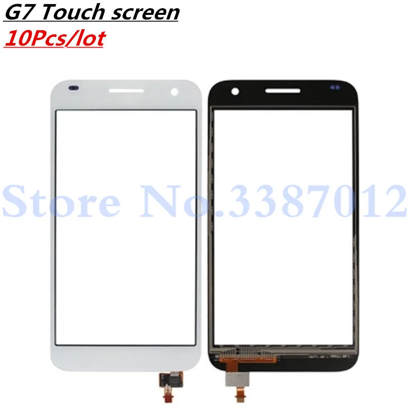 10 шт./лот 5 &quotЗамена Высокое качество для huawei Ascend G7 L01 L03 Сенсорный экран планшета Сенсор внешний Стекло