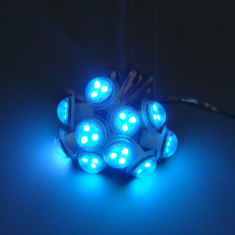 12 В 30 мм 3 светодиодный s UCS1903 rgb пиксель модуль свет 5050 SMD RGB диаметр s/модуль