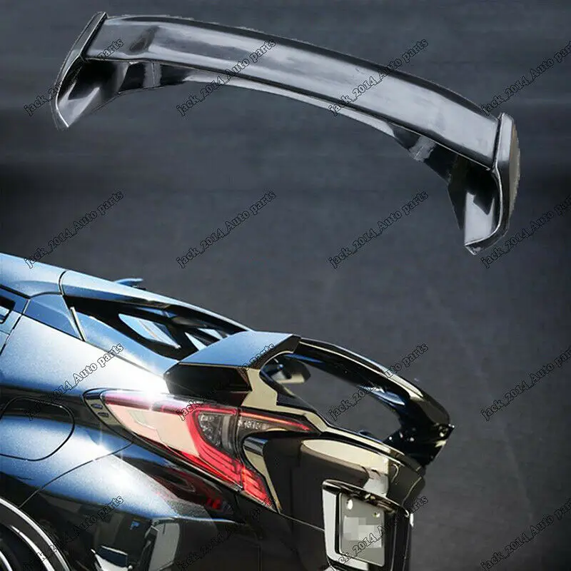 FRP Неокрашенный спойлер заднего багажника наборы корпуса крыла для Toyota CHR 2016 2017 2018