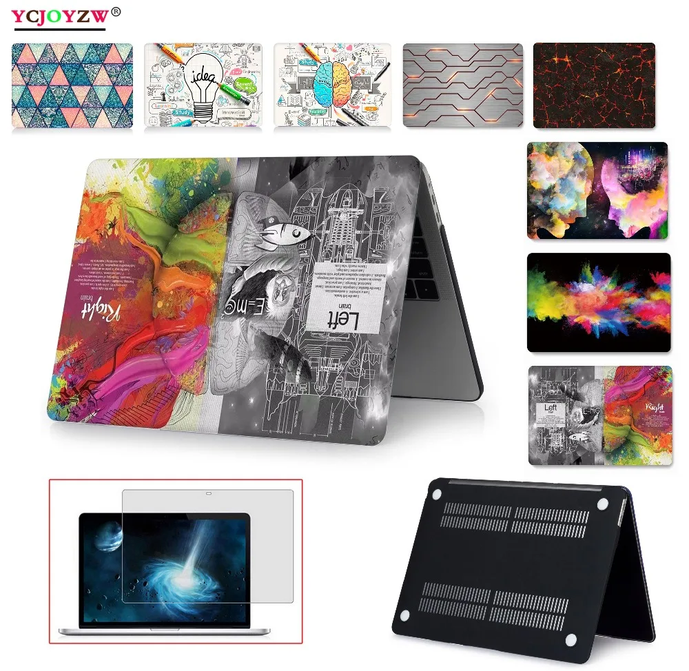 

Hot Picture New Case For Apple Macbook Case M1 Air Pro Retina 11.6 13.3 15.4 16 inch Laptop Bag Touch bar ID Case A2337 A2179