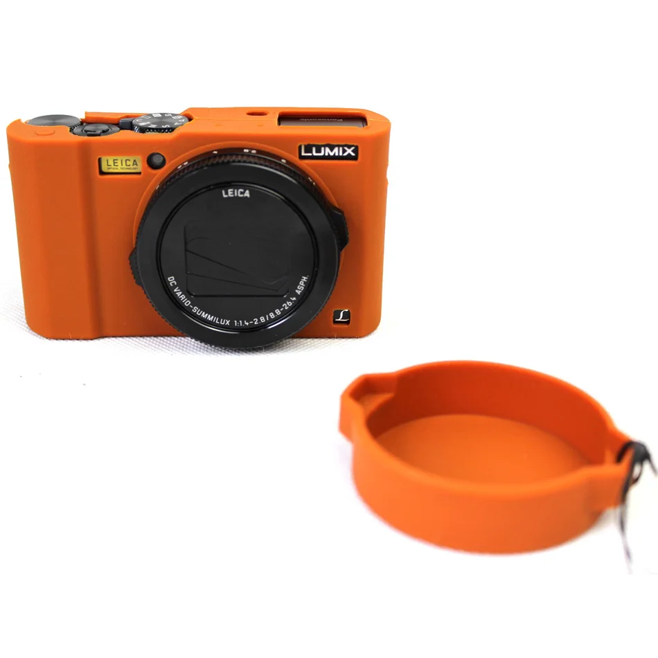 Мягкий силиконовый резиновый защитный чехол для камеры для Panasonic Lumix LX10 L-X10 силиконовый чехол для камеры Сумка для объектива сумка из неопрена