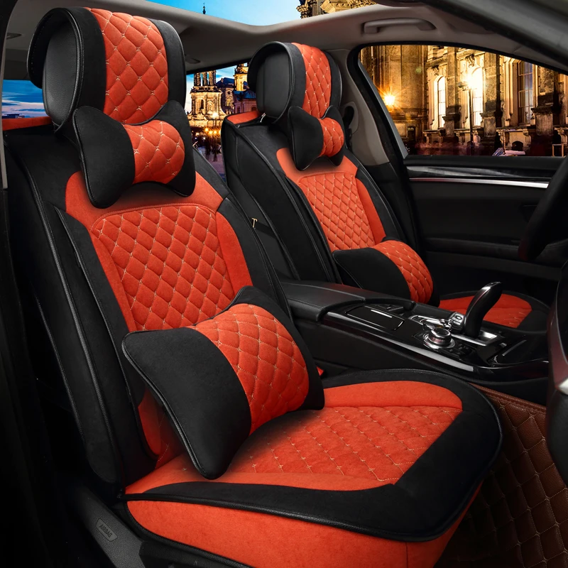 Twill тканевая Автомобильная подушка Стильный чехол для автомобильного сиденья