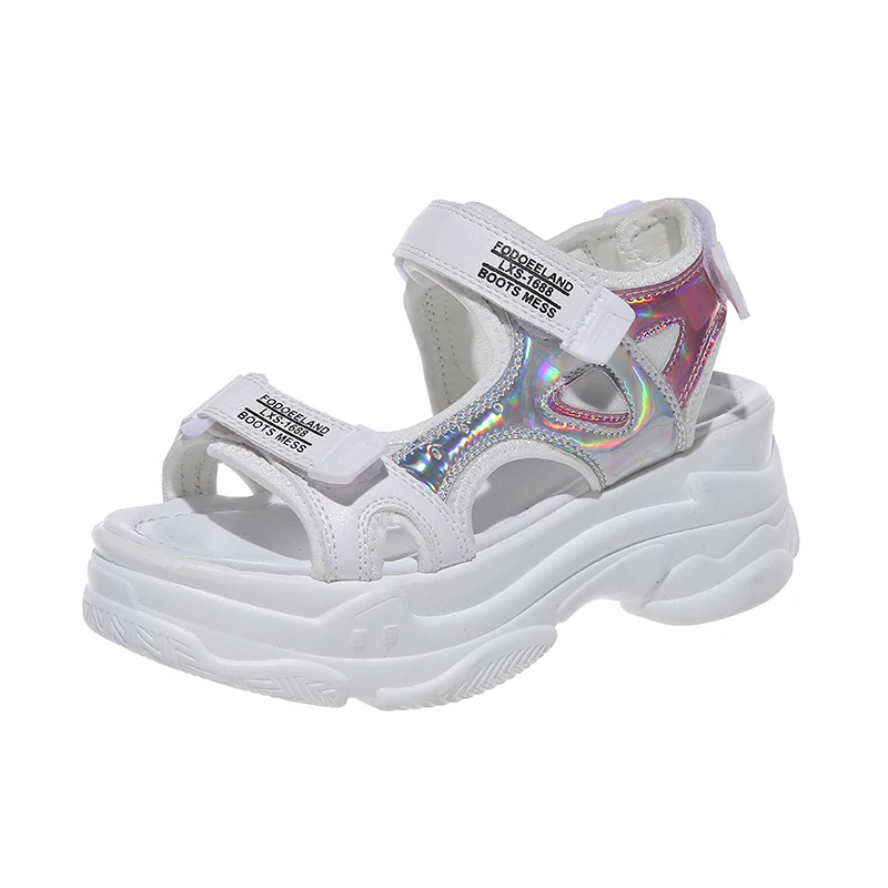 Женская пляжная обувь на толстой подошве летние сандалии новинка 2019|Боссоножки и