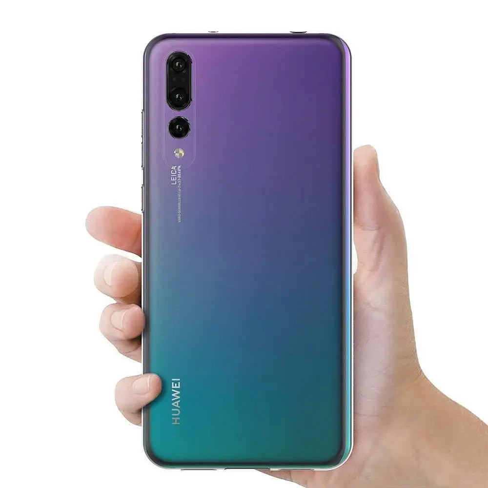 Силиконовый мягкий прозрачный чехол из ТПУ для Huawei P20 P10 P9 P8 Lite, прозрачный чехол для телефона Honor 10 9 8 Lite Nova 2, чехол