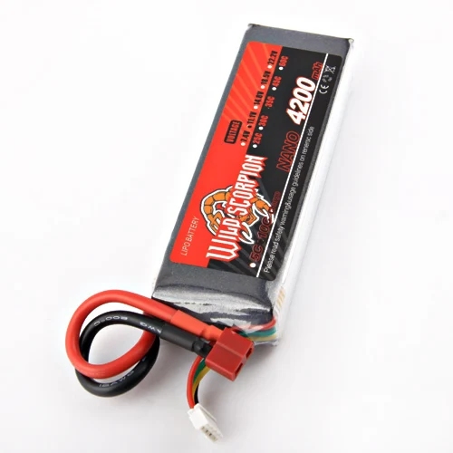 1 шт. дикая Скорпион RC 11 V 4200mAh 35C Lipo батарея для радиоуправляемого квадрокоптера